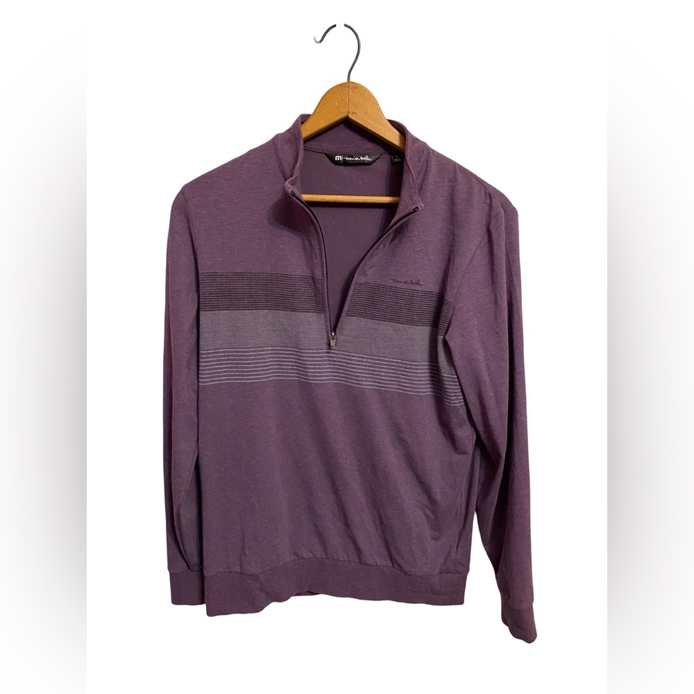 Travis Mathew Mens‎ Pioneer 1/4 Zip Golf Long Sleeve Pullover Size Small